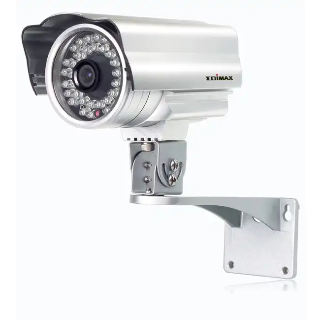IP видеокамера Edimax IC-9000 (Цилиндрическая, Уличная, Проводная, 4.5 мм, 1/4", 0.3 Мп ~ 640x480)