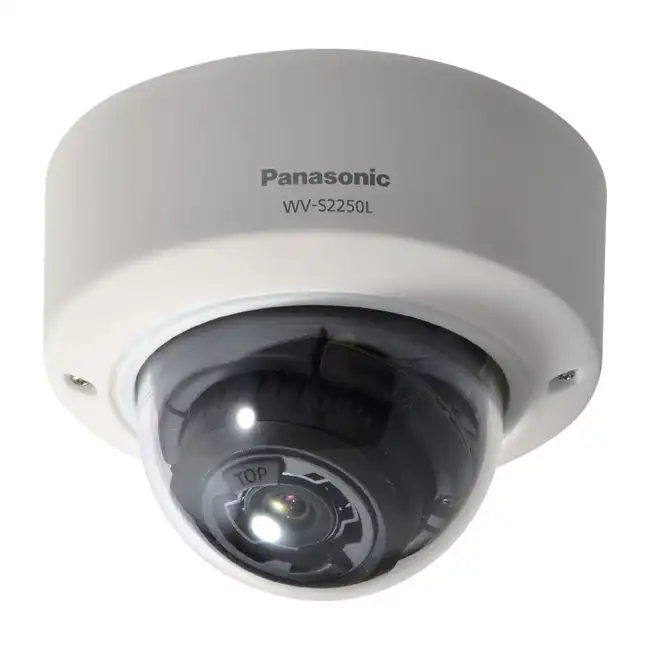 IP видеокамера Panasonic WV-S2250L (Купольная, Внутренней установки, Проводная, 2.9 ~ 9 мм, 1/2.8", 5 Мп ~ 3072x1728)