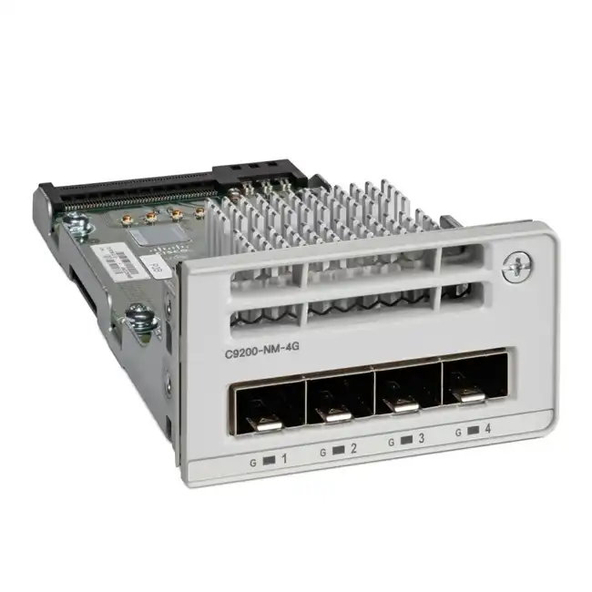 Сетевое устройство Cisco 1G Network Module C9200-NM-4G (Модуль)