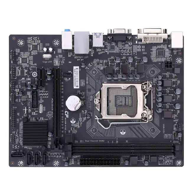 Материнская плата Colorful S-1151 H110 C.H110M-K D3 PLUS V20 (micro-ATX, LGA 1151)