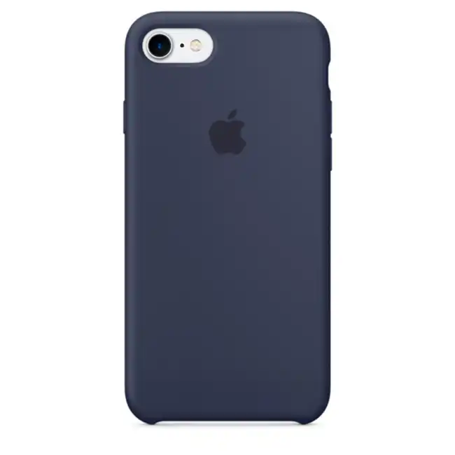 Аксессуары для смартфона Apple Силиконовый чехол iPhone 7 Silicone Case - Midnight Blue MMWK2ZM/A