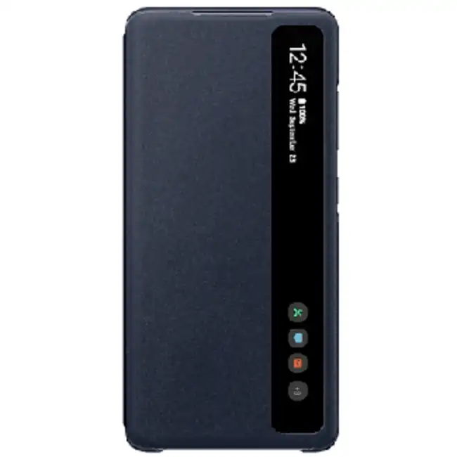 Аксессуары для смартфона Samsung Чехол Galaxy S20 FE Smart Clear View Cover EF-ZG780CNEGRU