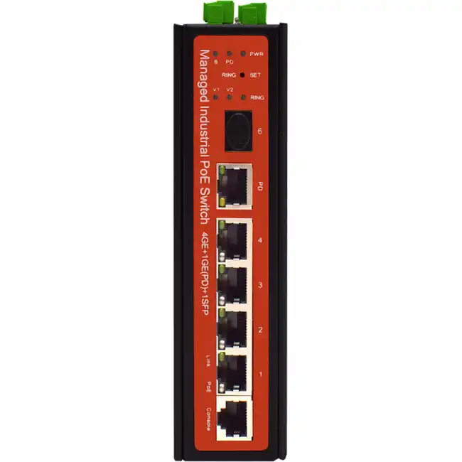 Коммутатор Wi-Tek WI-PMS305GF-I (1000 Base-TX (1000 мбит/с), 1 SFP порт)