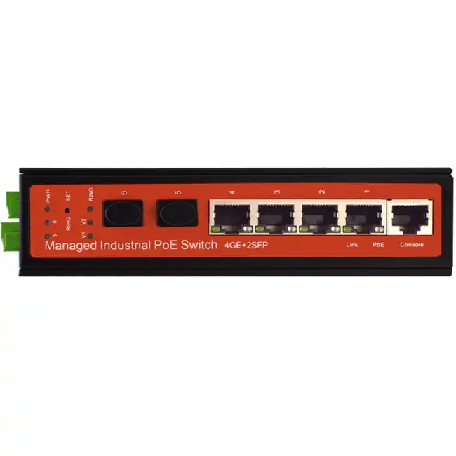 Коммутатор Wi-Tek WI-PMS306GF-I (1000 Base-TX (1000 мбит/с), 2 SFP порта)