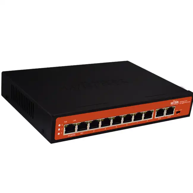 Коммутатор Wi-Tek WI-PS308G v2 (1000 Base-TX (1000 мбит/с))