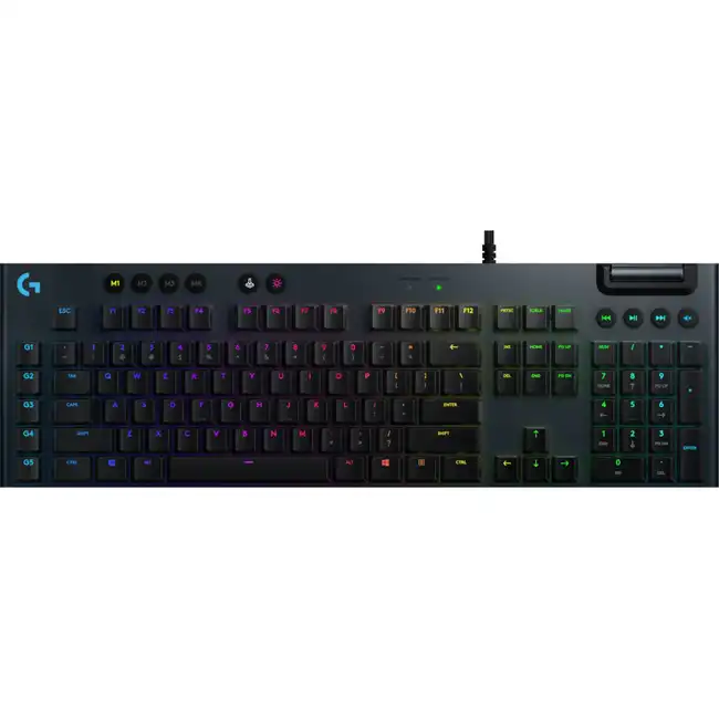 Клавиатура Logitech G815 LIGHTSYNC RGB GL Tactile 920-008984 (Проводная, USB)