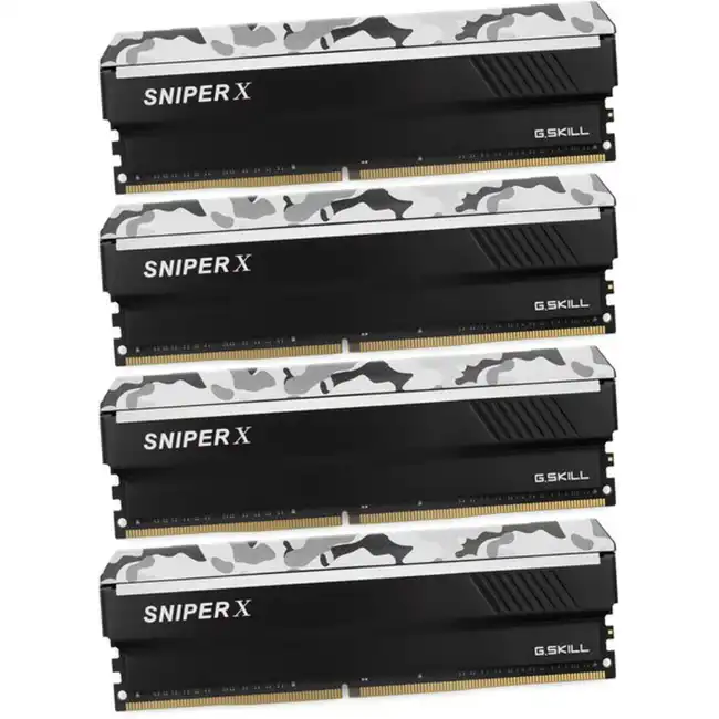 ОЗУ G.Skill Sniper X F4-3600C19Q-32GSXWB (DIMM, DDR4, 32 Гб (4 х 8 Гб), 3600 МГц)