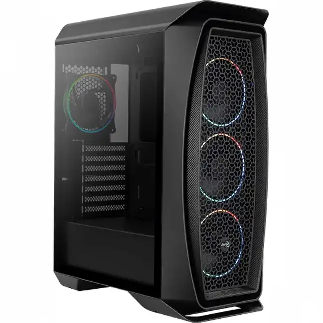 Корпус Aerocool Aero One Eclipse Aero One Eclipse-G-BK-V1 (Игровые, Midi-Tower)