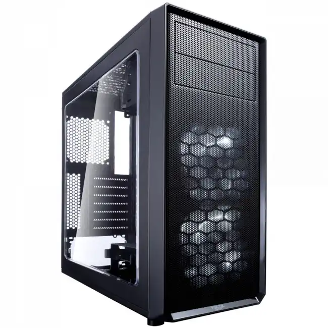 Корпус FRACTAL DESIGN Focus G FD-CA-FOCUS-BK-W (Имиджевые, Midi-Tower)