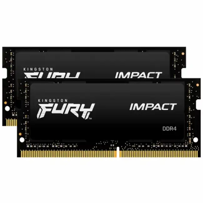 ОЗУ Kingston Fury Impact KF429S17IB1K2/32 (SO-DIMM, DDR4, 32 Гб (2 х 16 Гб), 2933 МГц)