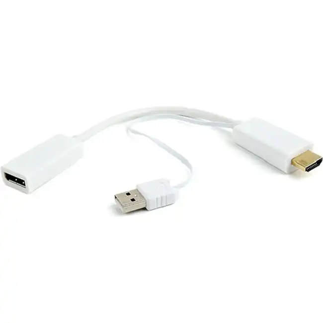 Аксессуар для ПК и Ноутбука Cablexpert DSC-HDMI-DP-W (Конвертер)