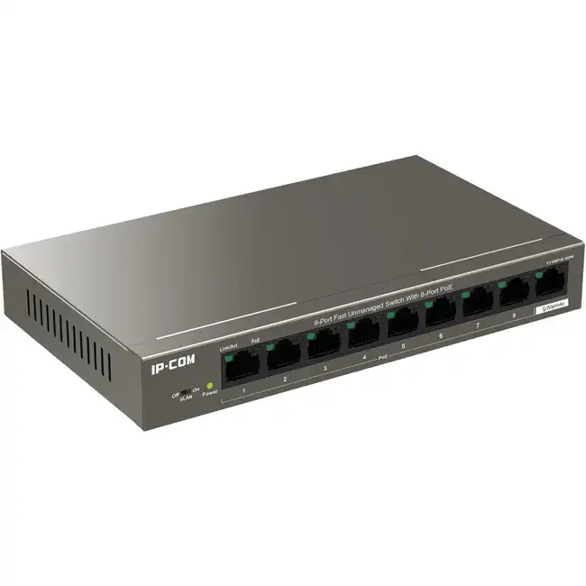 Коммутатор TENDA F1109TP-8-102W (100 Base-TX (100 мбит/с))