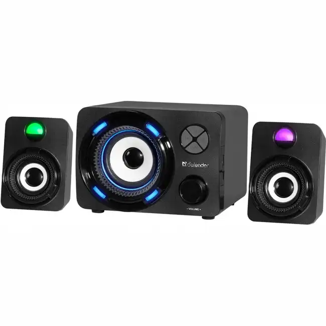 Компьютерные колонки Defender G11 (2.1) 65011 (Черный)