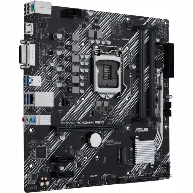 Материнская плата Asus PRIME H410M-K R2.0 (micro-ATX, LGA 1200)