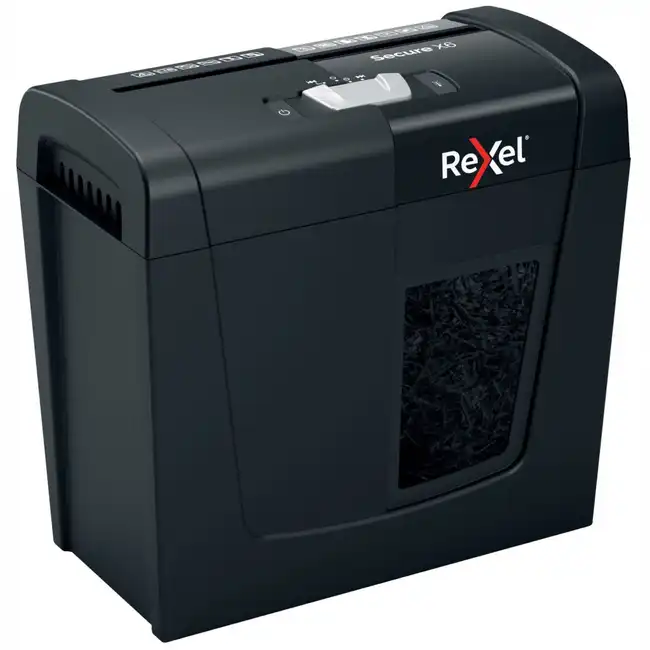 Шредер REXEL Secure X6 2020122EU (P4 (частицы 4×38))