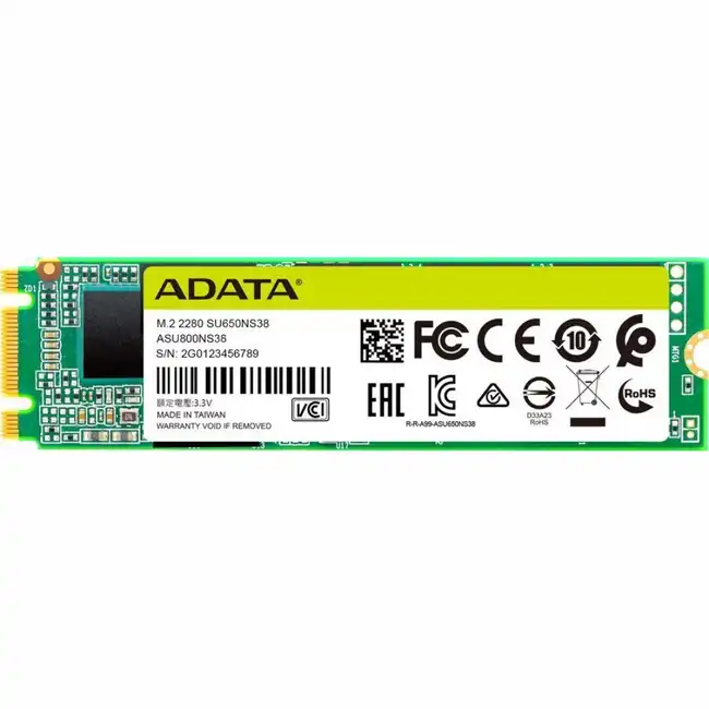 Внутренний жесткий диск ADATA SU650 ASU650NS38-512GT-C (SSD (твердотельные), 512 ГБ, M.2, SATA)