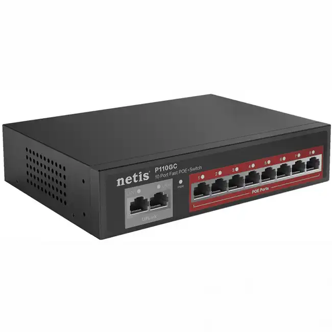 Коммутатор Netis P110GC (1000 Base-TX (1000 мбит/с))