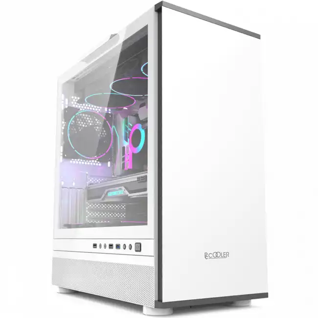 Корпус PCcooler MASTER IE200W White (Игровые, Midi-Tower)