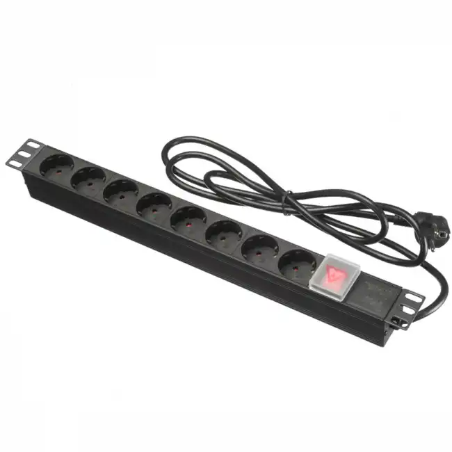 Аксессуар для серверного шкафа Netko Блок розеток 19" Netko-54556