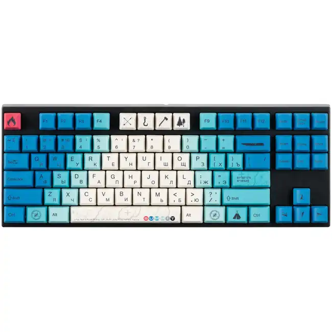 Клавиатура Varmilo VA87M Summit R2 Cherry MX Brown RU VA87MA022A2A2A06A007 (Проводная, USB)