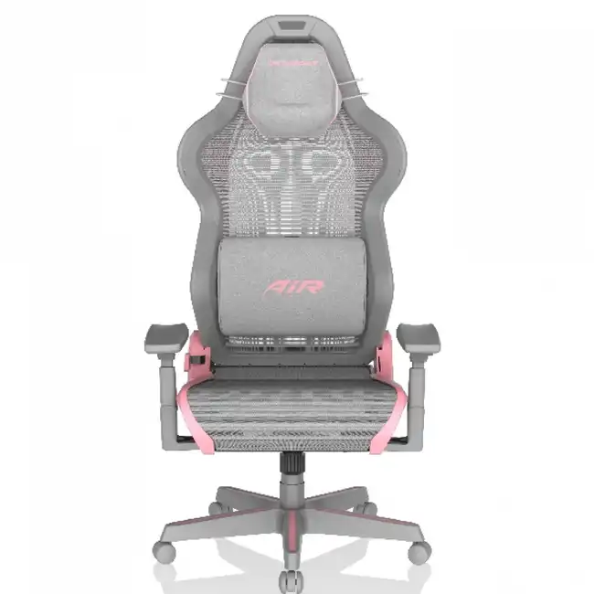 Компьютерный стул DXRacer Air Pro Pink-Gray AIR-R3S-GP.G-E2