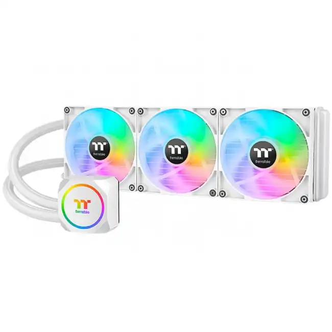 Охлаждение Thermaltake Water Cooler TH420 ARGB Snow Edition White CL-W369-PL14SW-A (Для процессора)