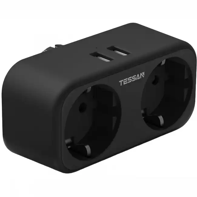 Распределитель питания Tessan TS-321-DE Black