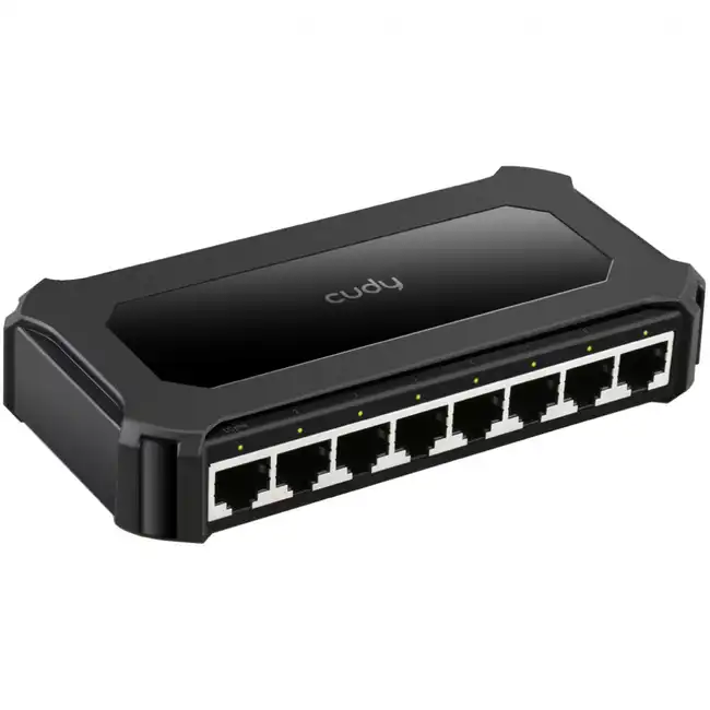 Коммутатор CUDY GS108D (1000 Base-TX (1000 мбит/с))