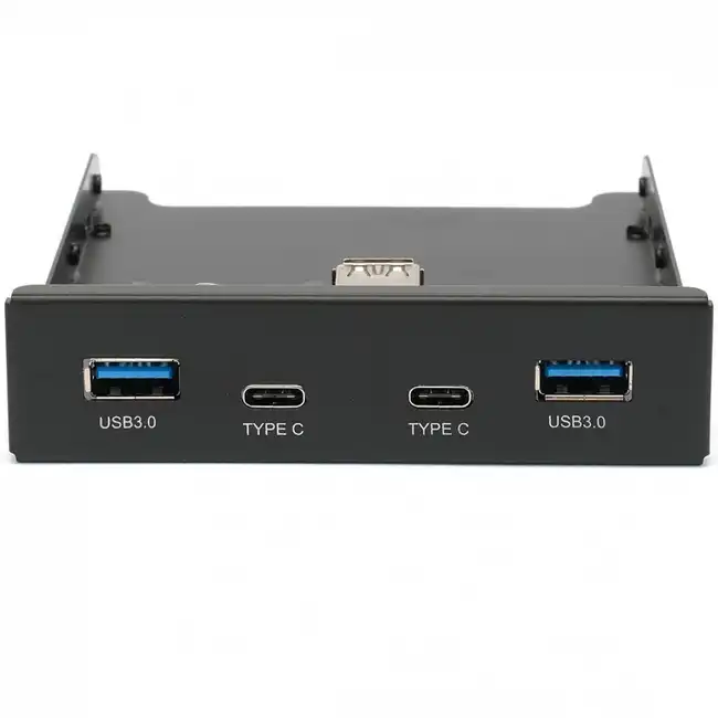 Аксессуар для ПК и Ноутбука Gembird Планка на переднюю панель 3,5" FP3.5-USB3-2A2C (Планка)