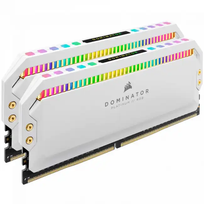 ОЗУ Corsair Dominator Platinum RGB CMT16GX4M2D3600C18W (DIMM, DDR4, 16 Гб (2 х 8 Гб), 3600 МГц)