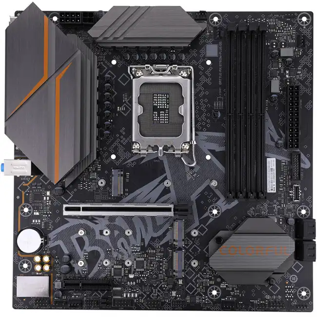Материнская плата Colorful BATTLE-AX B760M-PLUS D5 V20 (micro-ATX, LGA 1700)