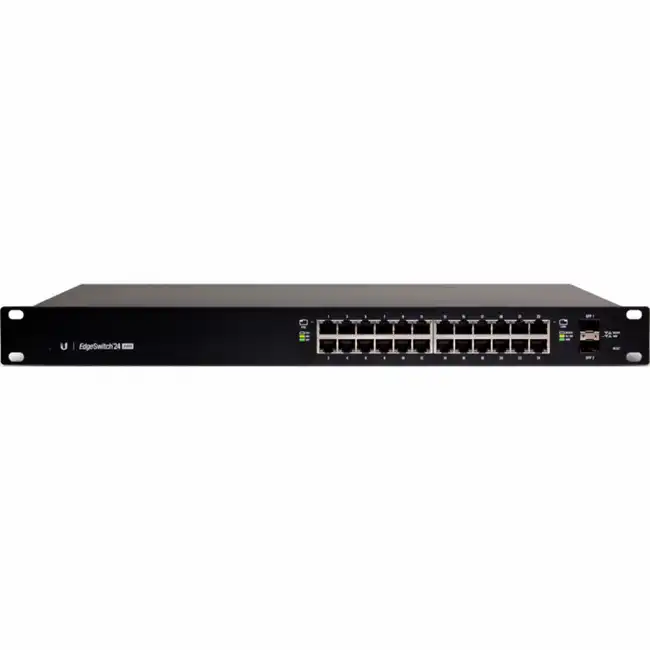 Коммутатор Ubiquiti EdgeSwitch 24-250W ES-24-250W EU (1000 Base-TX (1000 мбит/с), 2 SFP порта)