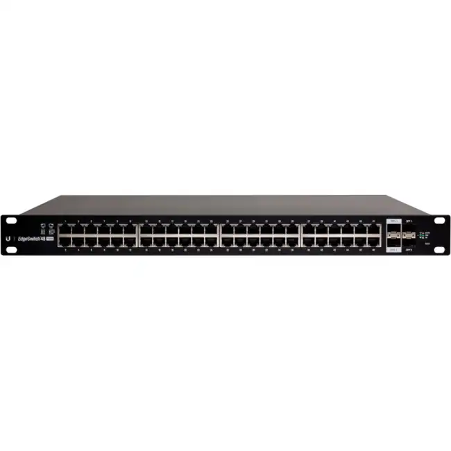 Коммутатор Ubiquiti EdgeSwitch 48-500W ES-48-500W EU (1000 Base-TX (1000 мбит/с), 4 SFP порта)