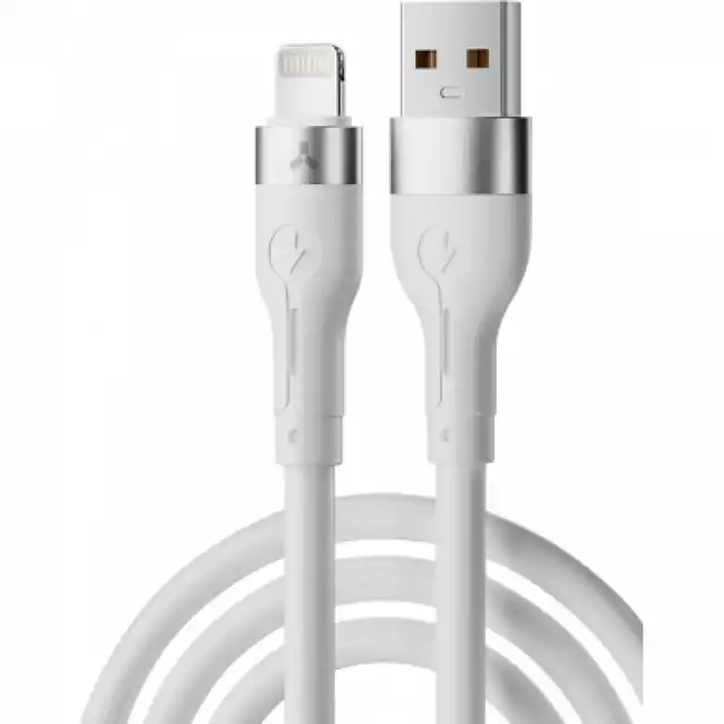 Кабель интерфейсный Accesstyle AL24-T100 AL24-T100 White (USB Type C - Lightning (8pin))
