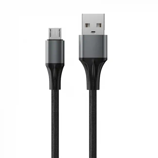 Кабель интерфейсный Accesstyle AM24-F100M Black (USB Type A - USB Type B micro)