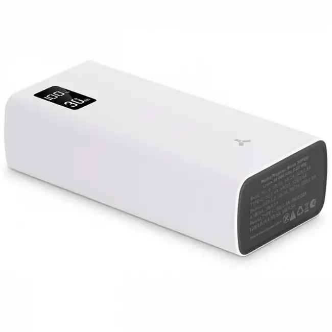 Внешний аккумулятор (Power Bank) Accesstyle Bison 30PQD White (30000 мАч, Белый)