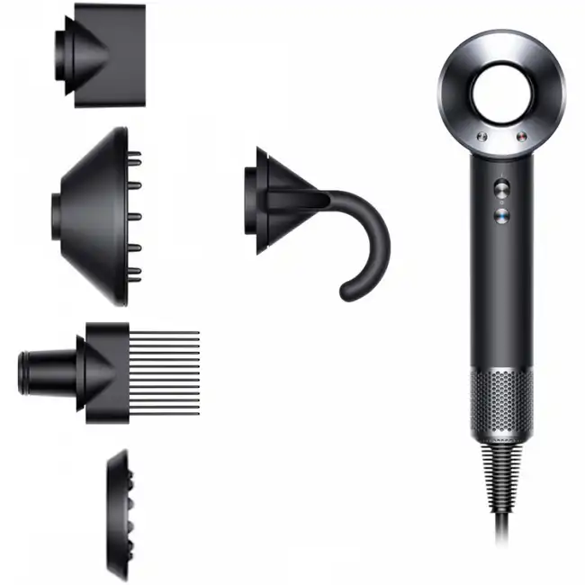 Фен Dyson Supersonic HD07 черный 386816-01 (1600 Вт)