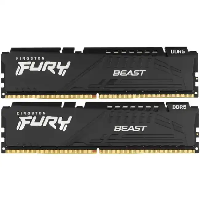 ОЗУ Kingston Fury Beast KF560C36BBEK2-64 (DIMM, DDR5, 64 Гб (2 х 32 Гб), 6000 МГц)