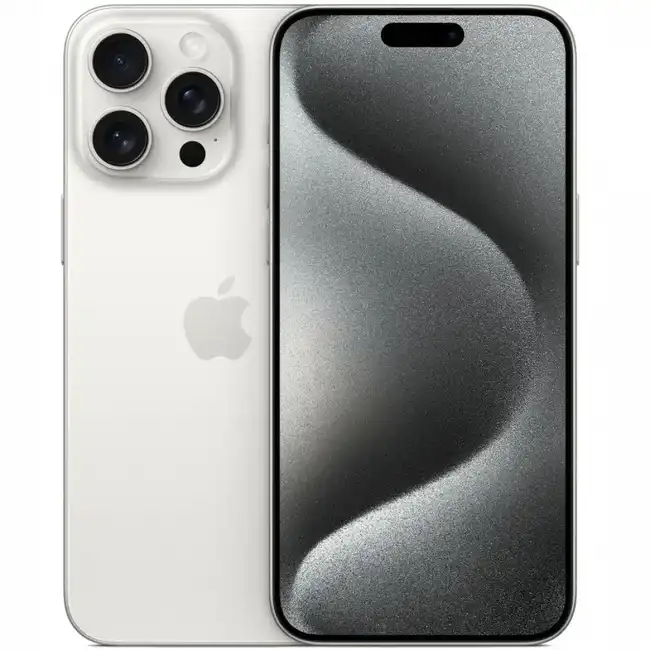 Смартфон Apple iPhone 15 Pro Max белый MU783HX/A (256 Гб, 8 Гб)