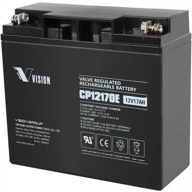 Сменные аккумуляторы АКБ для ИБП VISION CP12170E-X CP12170E-X 12V17AH (12 В)