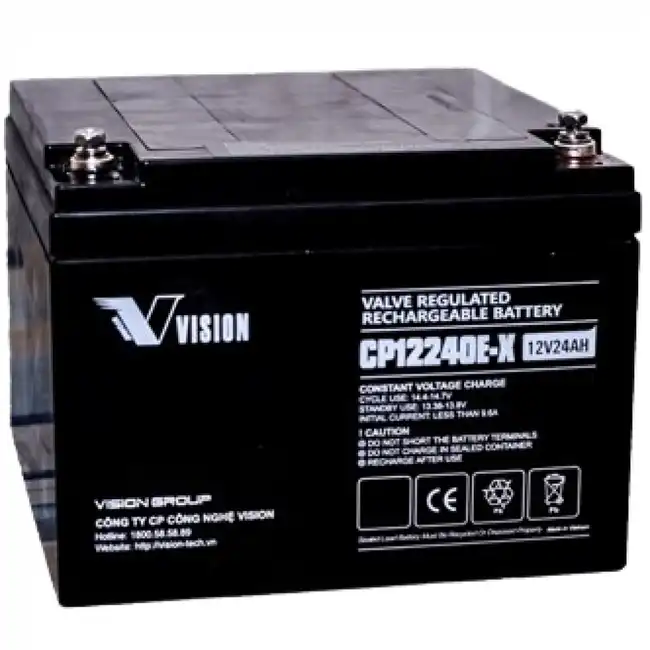 Сменные аккумуляторы АКБ для ИБП VISION CP12240E-X CP12240E-X 12V24AH (12 В)