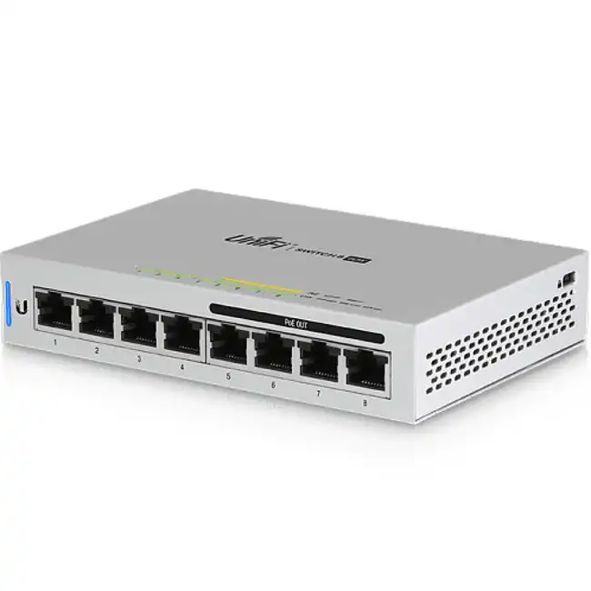 Коммутатор Ubiquiti UniFi Switch 8 60W US-8-60W v2 (1000 Base-T (1000 мбит/с))