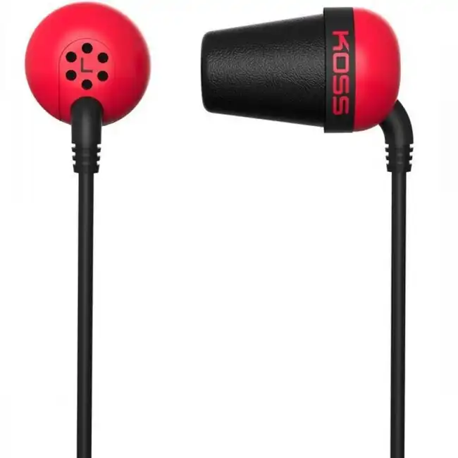 Наушники Koss The Plug Noise Isolating Red 196768.101