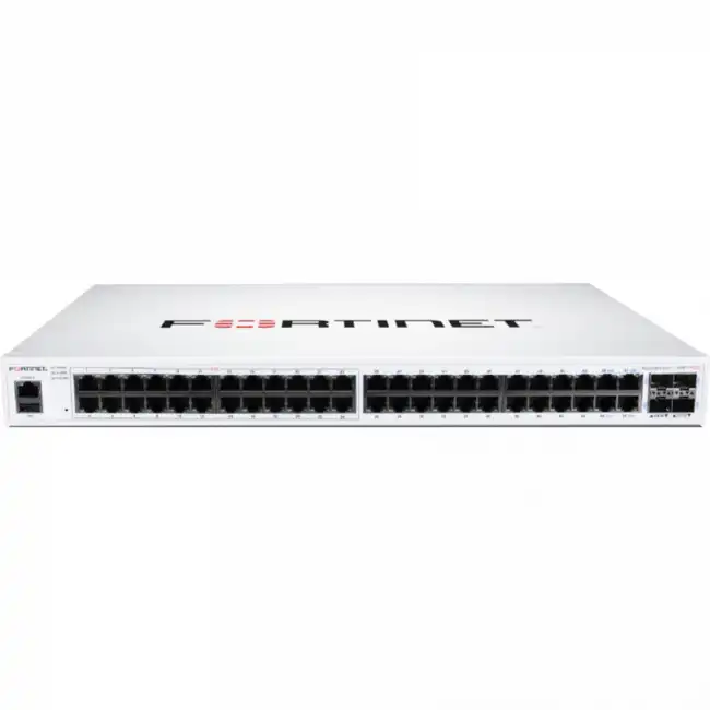Коммутатор Fortinet FortiSwitch-148F-FPOE FS-148F-FPOE (1000 Base-T (1000 мбит/с), 4 SFP порта)