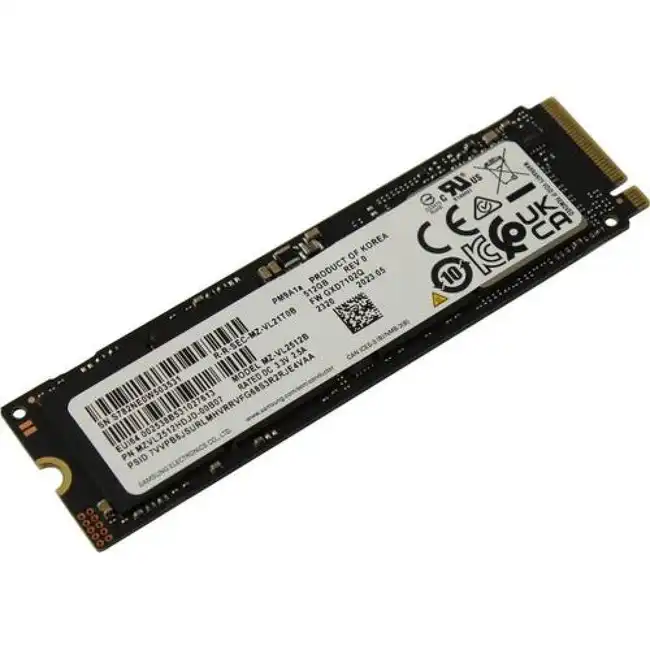 Внутренний жесткий диск Samsung PM9A1 MZVL2512HDJD-00B07 OEM (SSD (твердотельные), 512 ГБ, M.2, PCIe)