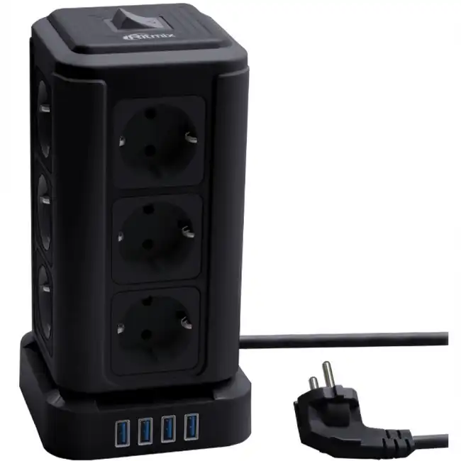 Распределитель питания Ritmix RM-2124 Black