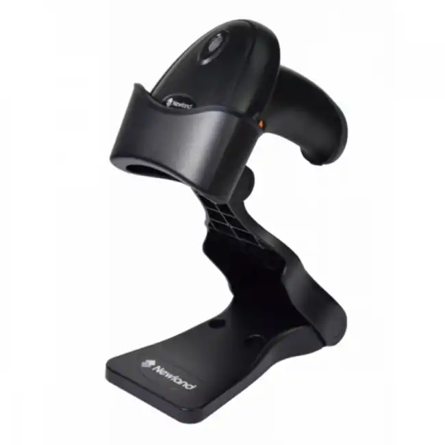 Сканер штрихкода Newland HR1150P-30F (Ручной проводной, 1D, USB, Черный, С подставкой)