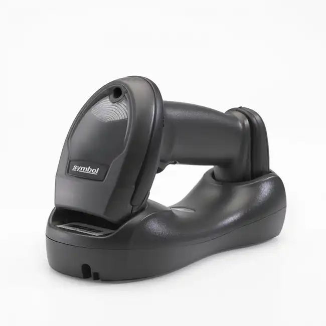 Сканер штрихкода Zebra LI4278-TRBU0100ZWR (Ручной беспроводной, 1D, USB, Bluetooth, Черный, С подставкой)