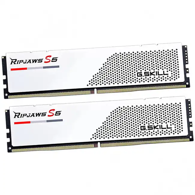 ОЗУ G.Skill RipJaws S5 F5-6000J3648D16GX2-RS5W (DIMM, DDR5, 32 Гб (2 х 16 Гб), 6000 МГц)