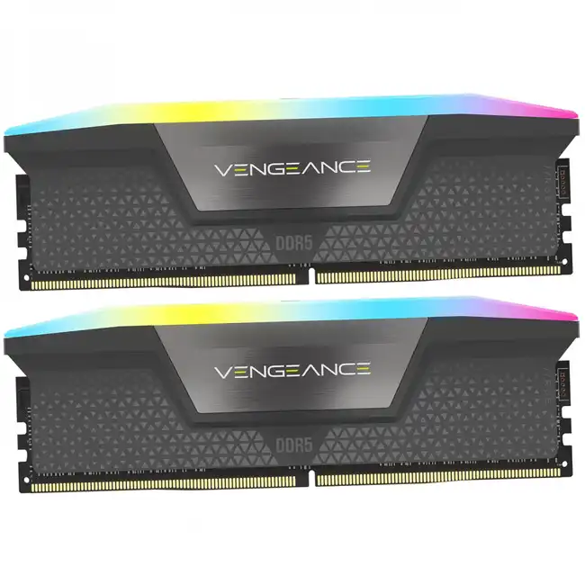 ОЗУ Corsair Vengeance RGB CMH32GX5M2E6000Z36 (DIMM, DDR5, 32 Гб (2 х 16 Гб), 6000 МГц)